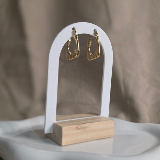 Boucles d'oreilles ANDREIA – Acier Inoxydable
