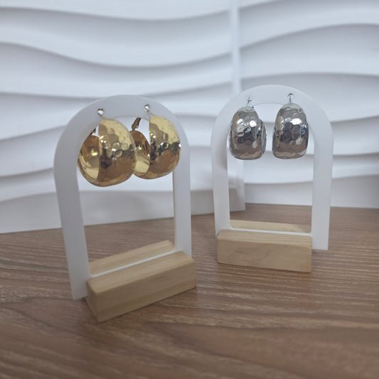 Boucles d'oreilles VIVIA | Acier inoxydable